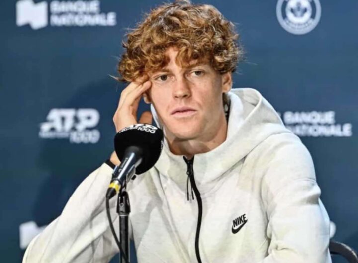Jannik Sinner in conferenza