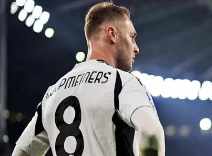 Koopmeiners durante una gara della Juve