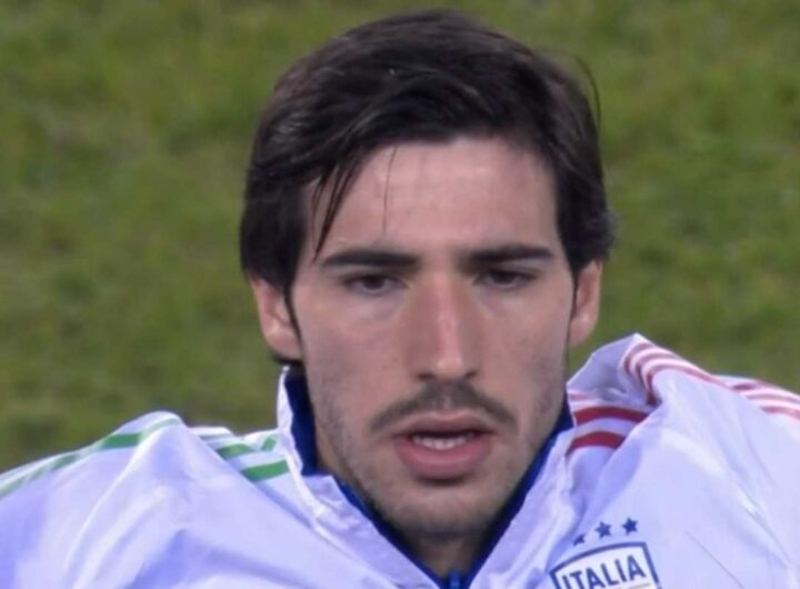 Sandro Tonali, centrocampista del Newcastle