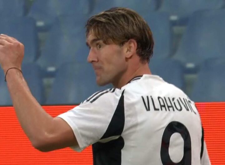 Dusan Vlahovic, attaccante della Juventus