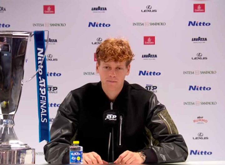 Sinner in conferenza stampa