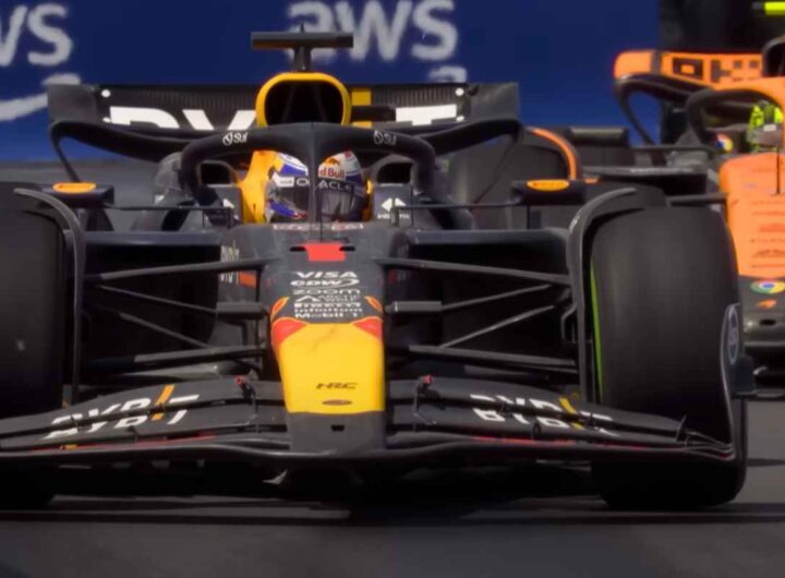 Red Bull in pista