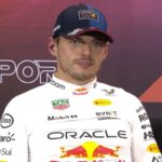 Verstappen in conferenza stampa